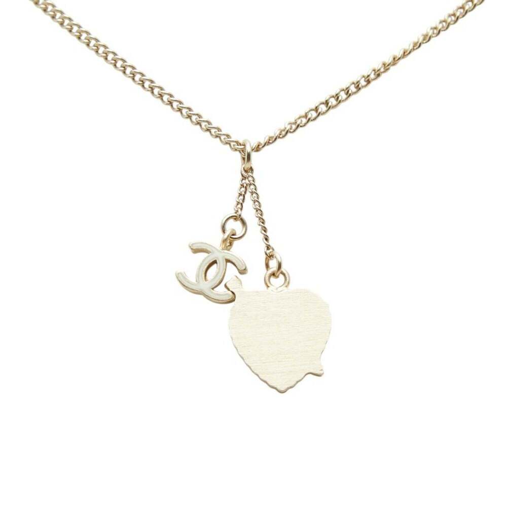 CHANEL Authentic Pink Logo Necklace - Picture 3 of 7
